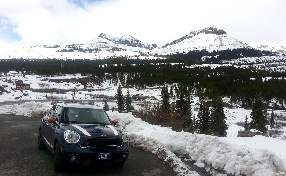 Red Mtn Pass 13,000' elev